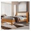 Cama de Casal Pérola Cinamomo/Off White